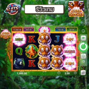 รีวิว TIGER JUNGLE HOLD AND WIN – สล็อตเสือโคร่งแจกแจ็คพอตหนัก รีวิวเกมสล็อต TIGER JUNGLE HOLD AND WIN แตกง่ายบนเว็บ New Online Slots Fun